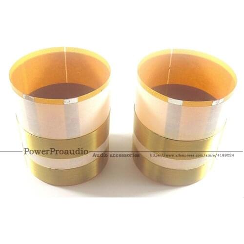 2pcs Quality Falt Aluminum wire voice coil For JBL 2262HPL,JBL 2265HPL,JBL 2268HPL ,JBL SRX voice coil 8 ohms