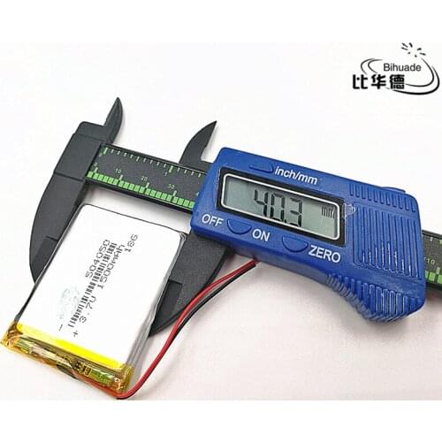 10pcs/lot 3.7V 1500mAH 504050 Polymer lithium ion / Li-ion Rechargeable battery for DVR,GPS,mp3,mp4