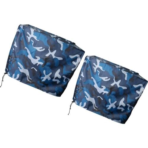 2Pcs Waterproof Marine Boat Outboard Motor Engine Protector Cover
