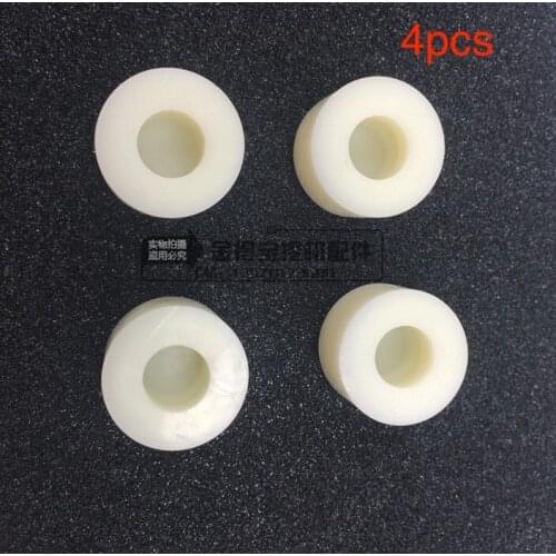 4pcs for Doosan Daewoo DH60-7 Old style 80-7 Excavator window glass pulley Front gear ball track clip buckle