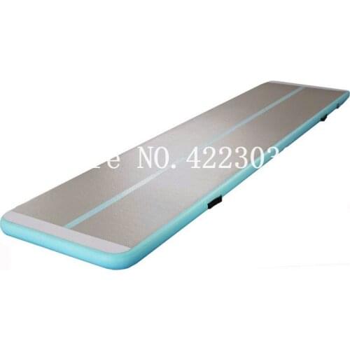 Free Shipping Inflatable Gymnastic Mat 5m*1m*0.1m Household Air Track Floor PVC Trampoline Yoga Mat Taekwondo Flip Mat