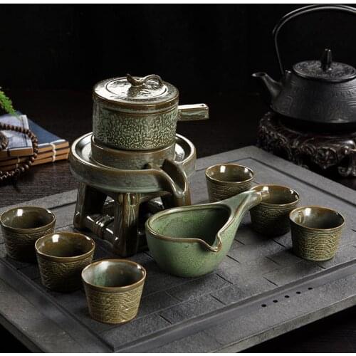 Tea Set Chinese Tea Set Cartoon Cute Creative Mug Ceramic Cup With Lid And Spoon Large Capacity Office Couple Water Cup