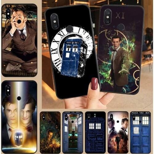 Tardis Box Doctor Who DW Phone Case For Xiaomi Redmi note 7 8 9 t max3 s 10 pro lite cover funda coque shell