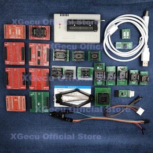 Black socket V10.27 XGecu TL866II Plus USB Programmer support 15000+IC SPI Flash NAND EEPROM MCU replace TL866A TL866CS+24 parts