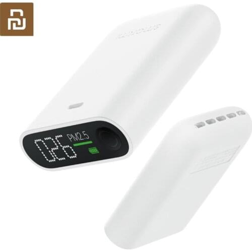 YouPin Smartmi PM2.5 Air Detector Portable PM 2.5 Mini Sensitive Air Quality Monitor For Home Office Hotel Mi LED Screen Просо
