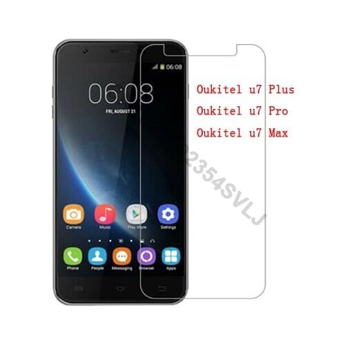 For Oukitel U7 Max Plus Tempered Steel Film Front Glass Screen Protective Film for Oukitel U7 Plus glass U7 Pro Protector