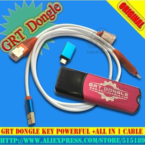 GRT dongle KEY powerful +all in 1 cable for Qualcomm Tool IMEI repair remove FRP for Samsung Huawei HTC NOKIA LG SONY oppo vivo
