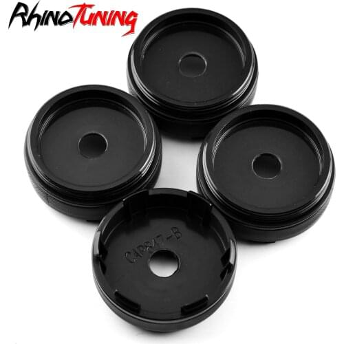 60mm Wheel Center Hub Caps Set of 4 For Car Refit Auto Accessory Center Cap For Rims Dustproof