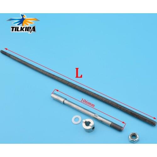 A set 6.35mm 1/4'' Ship Shaft High Quality Flexible Axle For RC Boat
