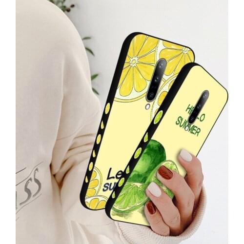 Fashion Soft Shell Case For Oneplus 3T 5 5T One plus 6 T 6T Summer Fruit Back Cover For Oneplus Nord 7 7T 8 9 Pro 9R