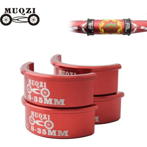 MUQZI Bicycle Handlebar Conversion Shim 31.8 To 35 Mm Installation Aperture Adjust Mtb Road Fixed Gear Bike Diameter Adapter