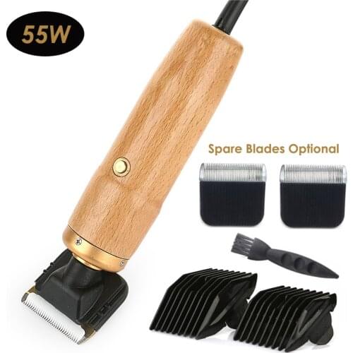 Professional Pet Trimmer Scissors Dog Cattle Rabbits Shaver 55W High Power Horse Grooming Electric Hair Clipper Cutting Machine
