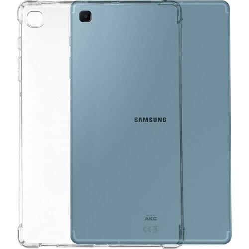 Shockproof Silicone Case For Samsung Galaxy Tab S6 Lite 10.4 2020 SM-P610/P615 Airbag Case Flexible Clear Transparent Back Cover
