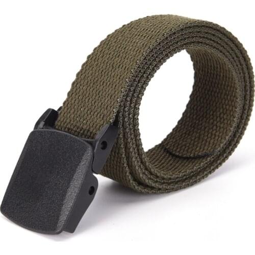 Automatic Buckle Nylon Belt Male New Tactical Belt Mens Military Waist Canvas Belts Cummerbunds High Quality Strap