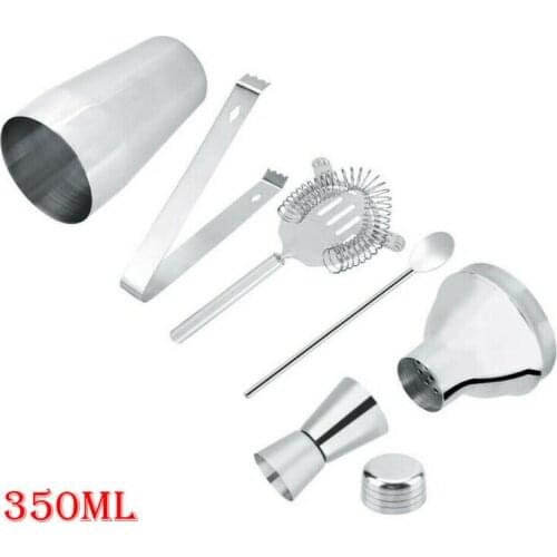 Shaker Mixer Drink Bartender Martini Tool Bar Set Kit Stainless Steel Cocktail durable Beautiful