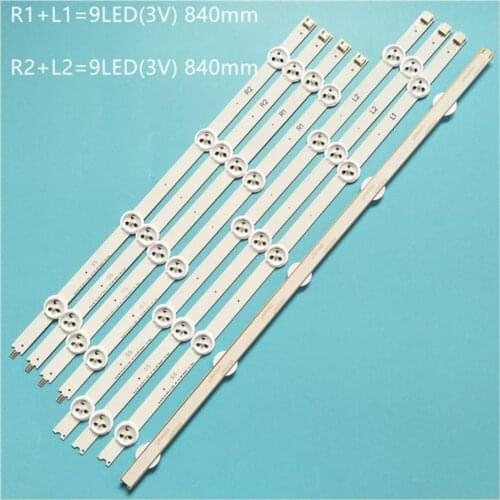 8 PCS LED Backlight strip For TOSHIBA 42L6453DB 42PFH5209 42PFT6309 6916l-1455B 1456B 1457B 1458B 6916L-1588A 1589A 1590A 1591A