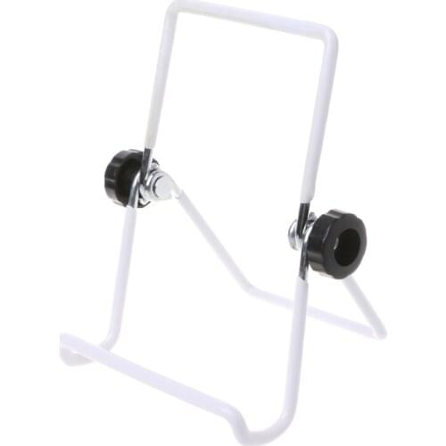 Universal Holder 360° Adjustable Foldable Metal Wire Stand Mount For iPad Tablet T3LB