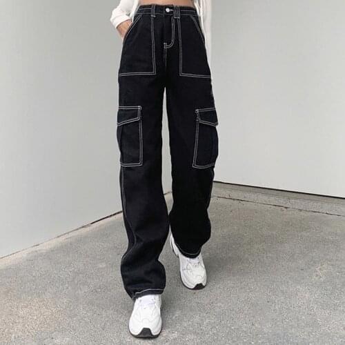 WENKOUBAN Women's Straight Jeans