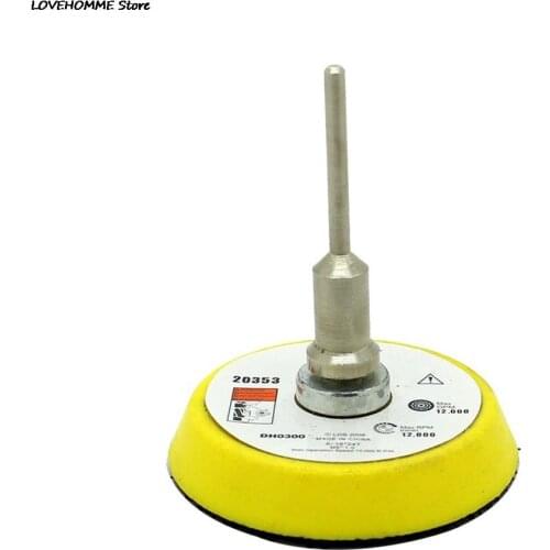 ZLinKJ High Quality 2" 3mm Sander Disc Sanding Polish Polishing Pad Backer Plate Shank