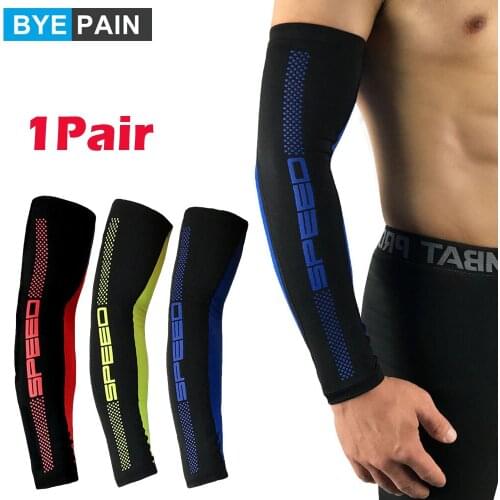 1Pair UV Protection Cooling Arm Compression Sleeves - Sun Sleeves Suit for Cycling Driving Running Golf Basketball Football