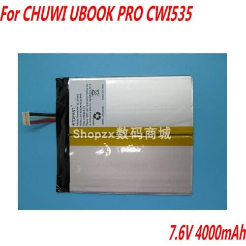 High Quality 4000mah battery For CHUWI UBOOK PRO CWI535 Tablet PC Replace the battery