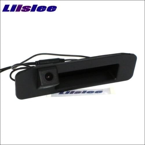 LiisLee Car Rear View Camera Instead of Original Factory Trunk Handle For Mercedes Benz GLK MB X204 2008~2017 Night Vision CCD