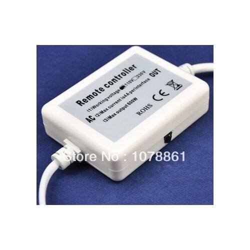 Free Shipping! 24keys LED controller for high voltage(A/220V) led strip light 220v plug