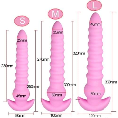 Big Butt Plug Anal Beads Huge Anal Plugs Male Prostate Massager Silicone Large Dildo Anal buttplug Sex Toys For Woman but plug