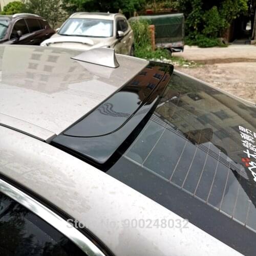 For BMW F10 5 Series 528I 535I 550I ABS Plastic Unpainted Color Rear Roof Spoiler Wing Trunk Lip Boot Cover Car Styling