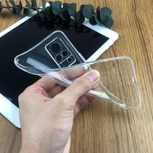 For vivo V21 / 5G 6.44" New Ultra Thin Soft TPU Silicon Gel Transparent Camera Protect Case Back Cover