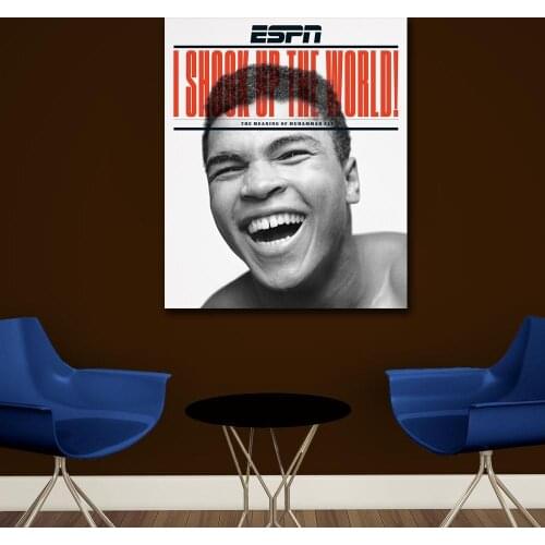 ESPN The Magazine Muhammad Ali Wall art Canvas Painting For Living Room Home Decoration Oil Painting On Canvas Wall Painting