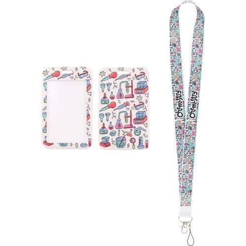 MD1047 DMLSKY Medical Card Holder ID Holder Man Woman Bus Card Holder Staff Card With Lanyard For Doctor Nurse Accessaries