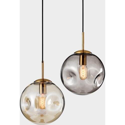 Post-modern Art Restaurant Pendant Lamp Nordic Simple Dining Table Bedside Bed Three Round Bar Cosmos Pendant Lights hanging