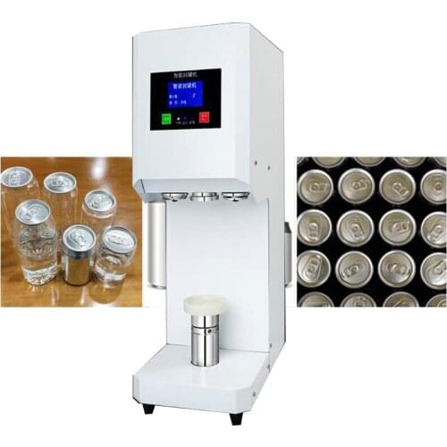 Full Automatic Can Sealing Machine Intelligent Cup Can Sealer Machine With Automatic Lifting Cup Holder Beverage Seal Machine