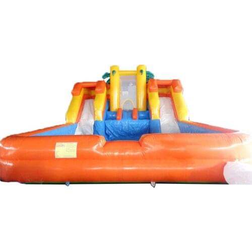 Popular & Good quality inflatable bouncy with water slide, inflatable water slide for kids and adults, inflatable water