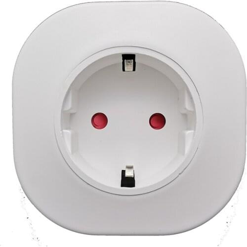 Tuya WiFi EU Smart Plug 16A Wireless Remote Voice Control Smart Socket EU for Google Home Alexa