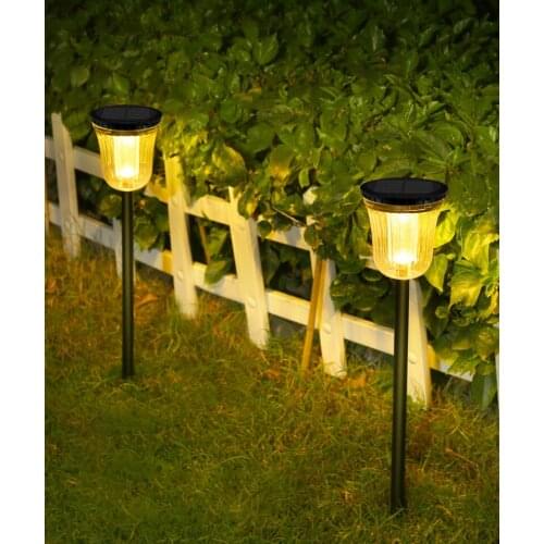 LED Waterproof Ground Lights Solar Garden Lights Outdoor Disk Lights Landscape Lighting for Lawn Yard Path