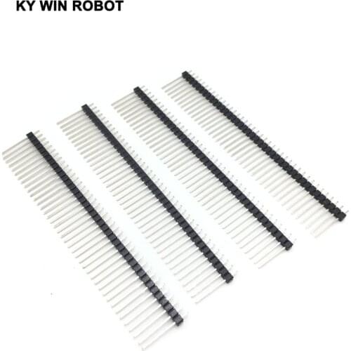10pcs/lot 2.54mm 1X40 19MM Height Single Row Male Copper Pin Header