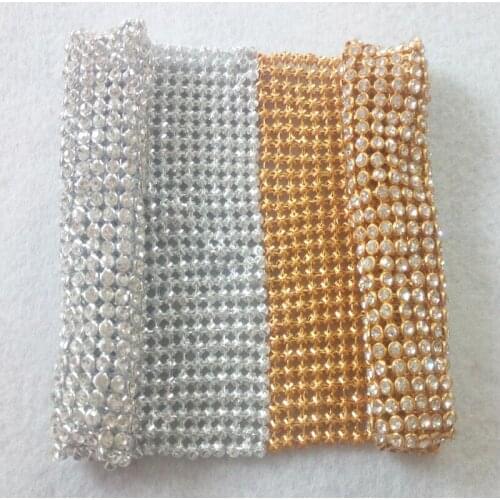 10x10cm Small Samplings Gold Silver Full Rhinestone Bling Bling Metal Mesh Fabric Metallic Metal Sequin Sequined Fabric