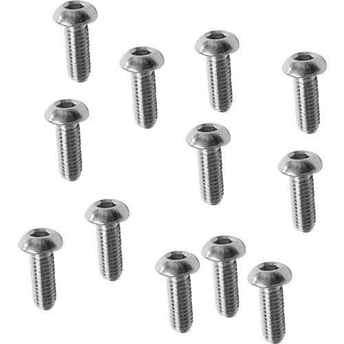 12 Pieces M6 Stainless Steel Hex Socket Cap Screw Kayak Allen Key Bolts