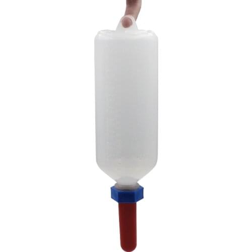 1L Calf Milk Nursing Bottle with Nipple Calf Milk Feeder Bottle Holder Sheep Cattle Milking Feeding Replacement Livestock Tools