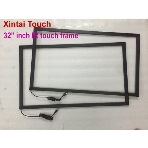 32" 10 points IR multi touch screen kit, 16:9 fromat, Dust and water proofing No light spots Panel