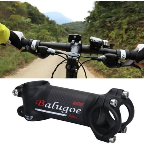 6 Degrees 60-120mm Handlebar Stem Ultralight High-strength Wear-resistant Bike Stem for Mountain MTB Bicycle Power Parts
