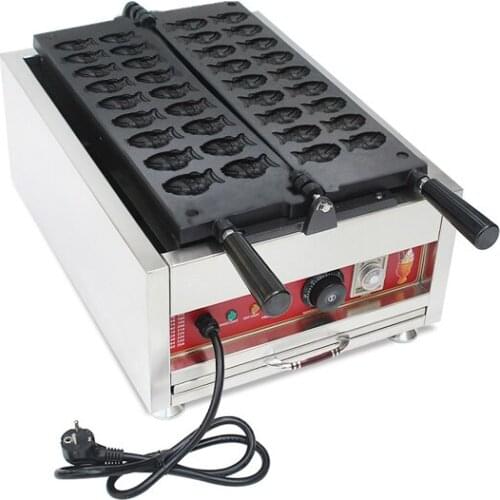 Free shipping Electric 18 pcs/plate Mini Taiyaki Maker Machine Goldfish Waffle Maker