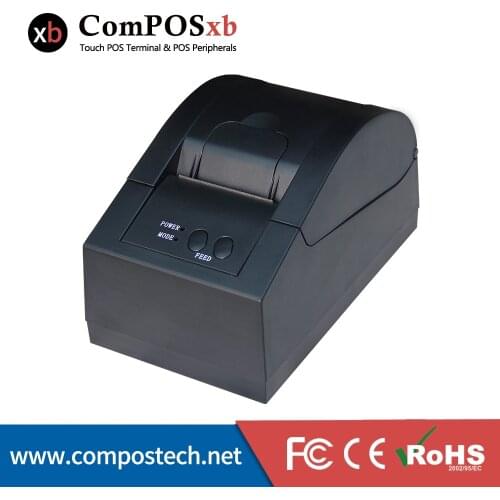 Black pos printer USB thermal printer 58mm thermal printer