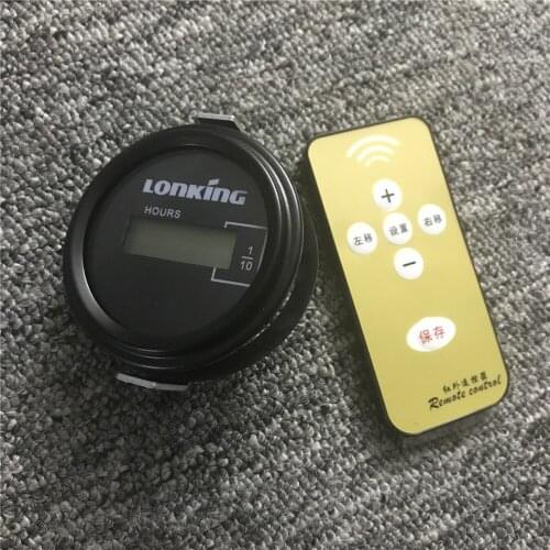For LONKING Excavator LG6070 / LG6125 / LG150 / LG6225E Remote Timer Hour Meter