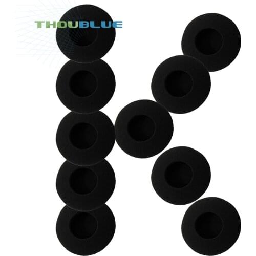 THOUBLUE Replacement Sponge Earpads For Sennheiser MM100 MM-100 Headphone Ear Cushion 6 Pairs Of Earpads Repair Parts