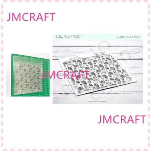 JMCRAFT 2021 New Various Leaves And Fruits Transparent Stamp Scrapbooking Stamping DIY Album Rubber Gift Card Stencil
