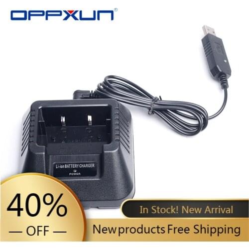 Original USB Adapter Desktop UV-5R Series Walkie Talkie Station Two Way Radio UV5R BaoFeng Li-Ion Battery Charger Accessories