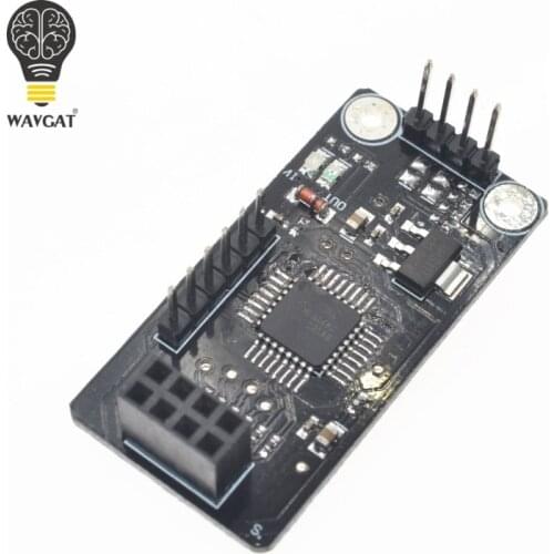 WAVGAT NRF24L01 Socket Adapter plate Board ATMEGA48 wireless Shield module SPI to IIC I2C TWI Interface